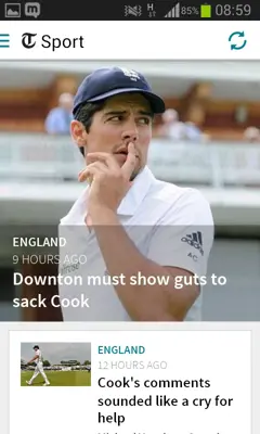 Telegraph android App screenshot 0